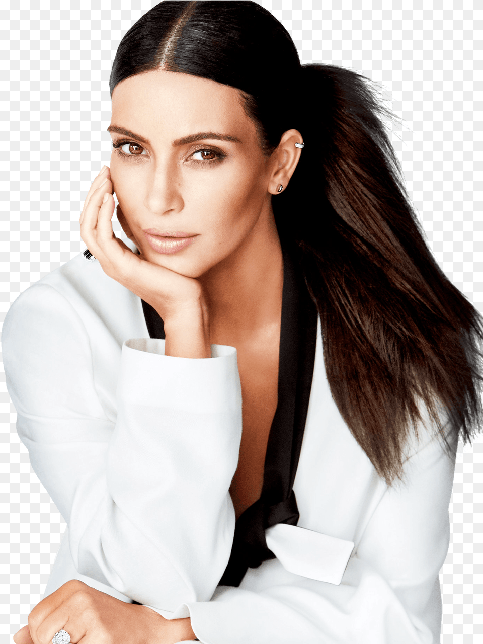 Kim Kardashian, Person, Face, Portrait, Photography Png Image