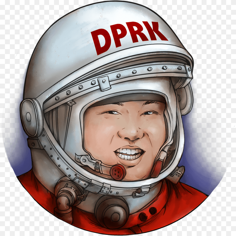 Kim Logo Kim Il Sung Meme, Helmet, Crash Helmet, Face, Head Free Png Download