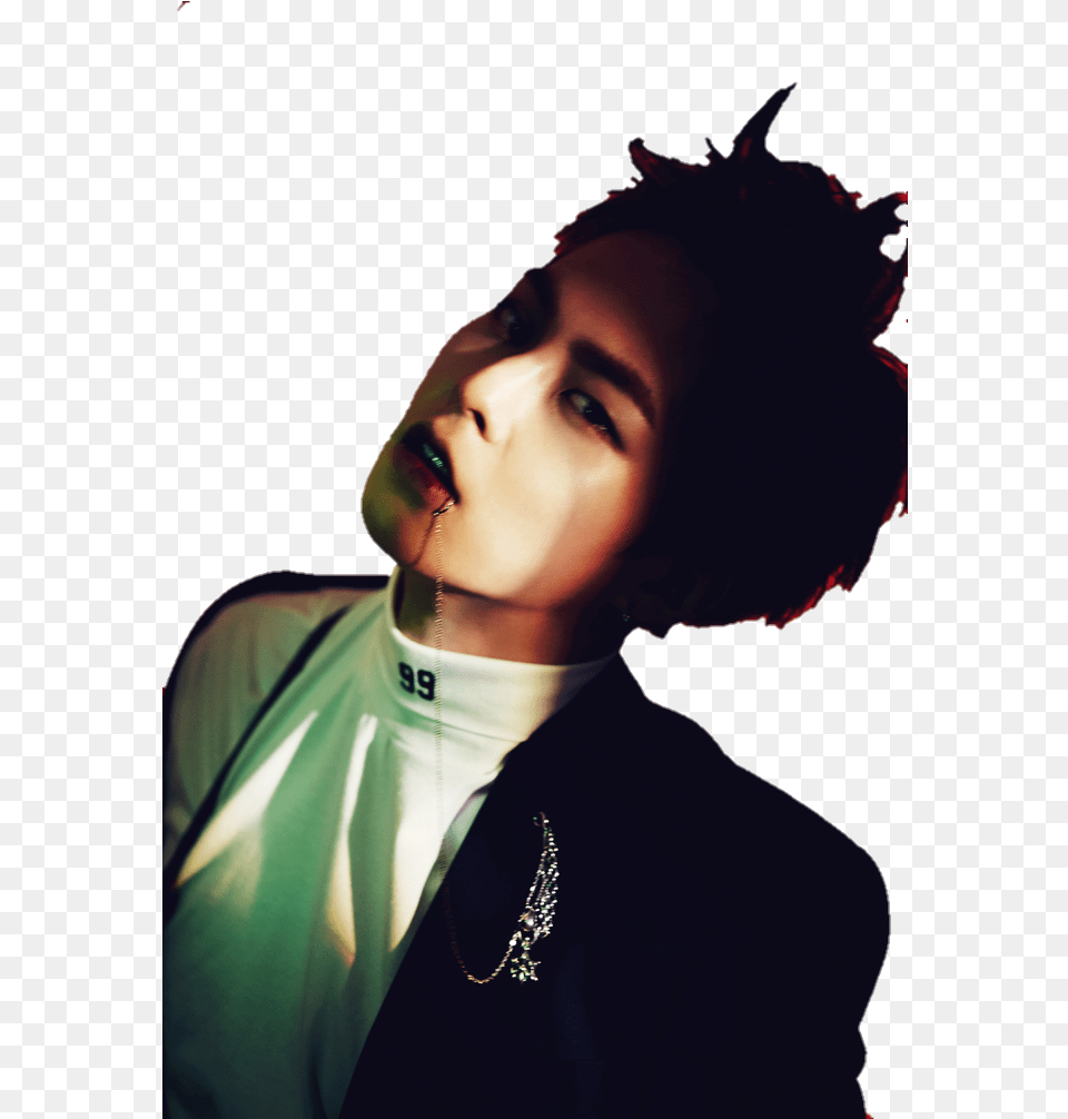 Kim Minseok Monster Exo Xiumin Monster, Portrait, Face, Photography, Person Free Png Download
