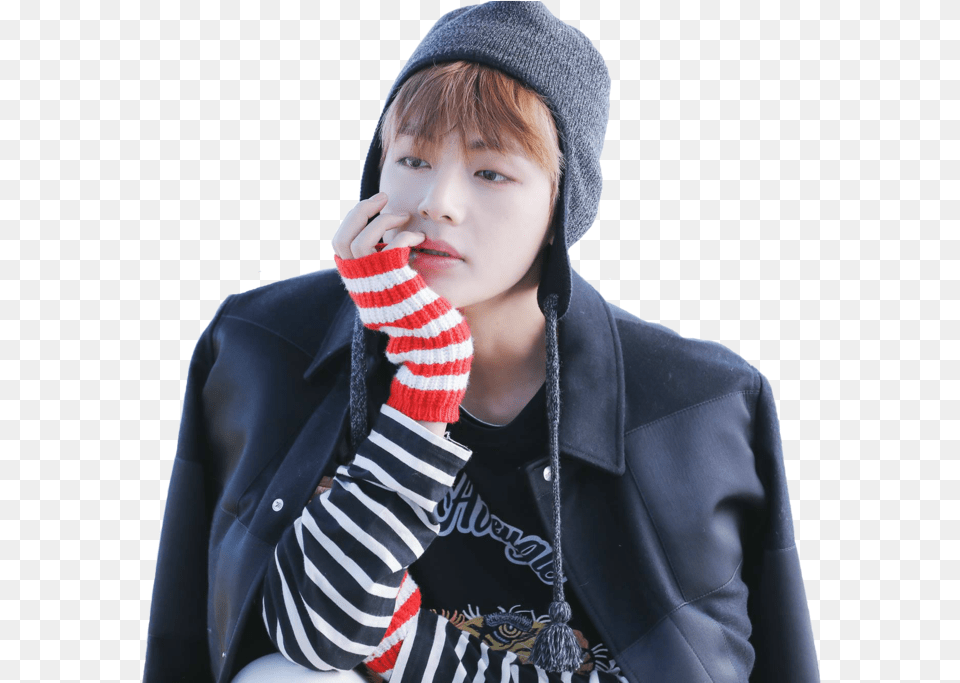 Kim Namjoon Bts V You Never Walk Alone, Hat, Clothing, Coat, Cap Png Image