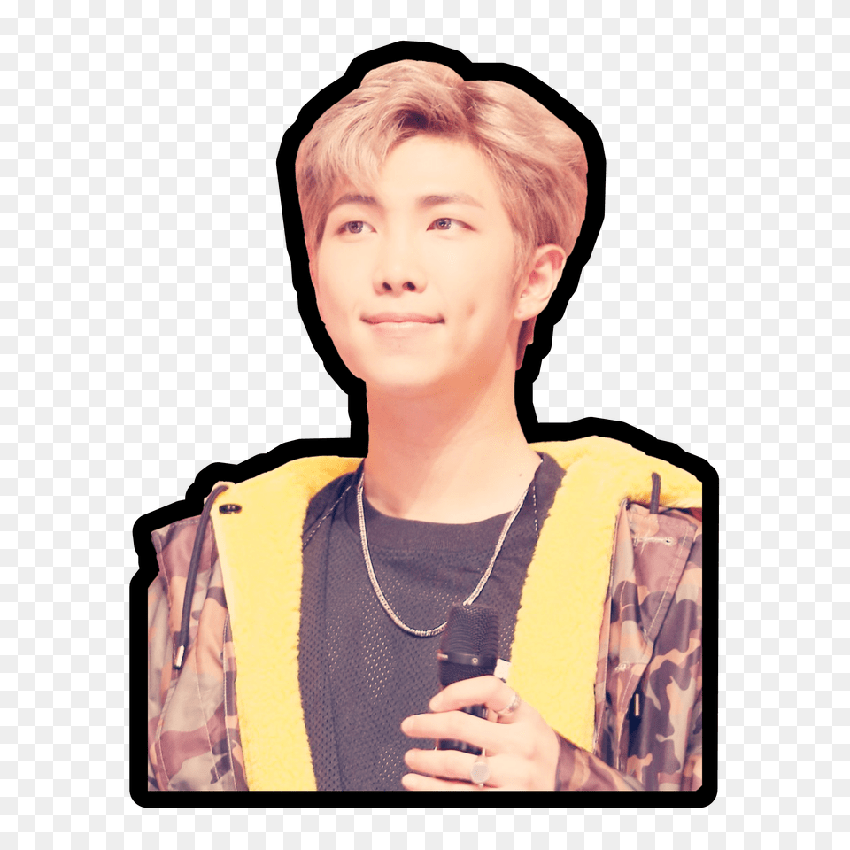 Kim Namjoon Polandgirl, Accessories, Person, Necklace, Male Free Png Download