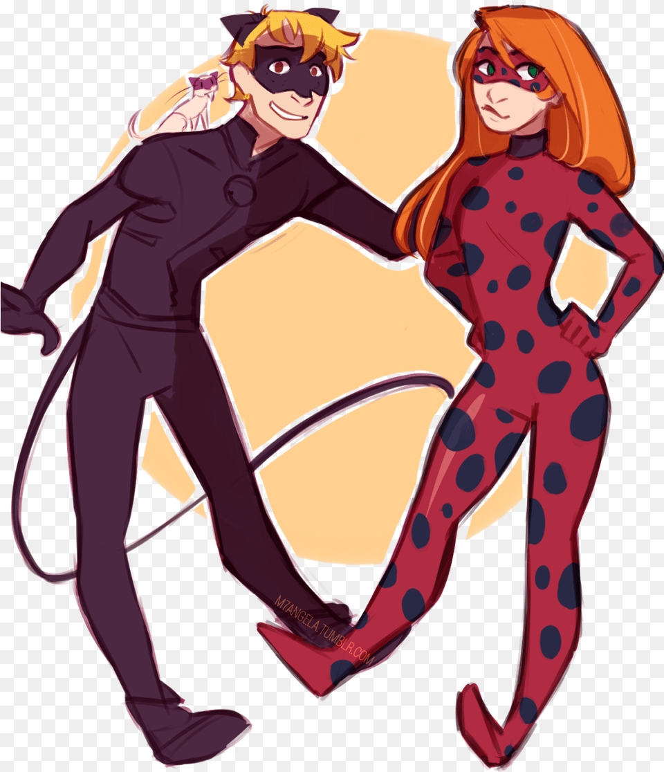 Kim Possible And Miraculous Ladybug, Publication, Book, Comics, Person Free Png Download