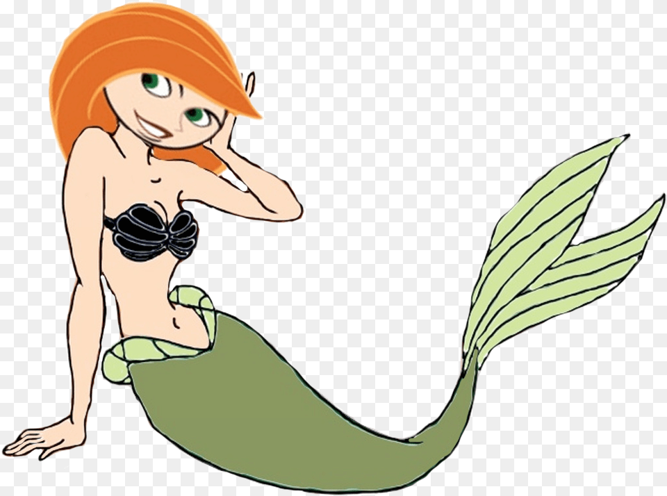 Kim Possible As Merma Kim Possible As A Mermaid, Adult, Female, Person, Woman Free Png