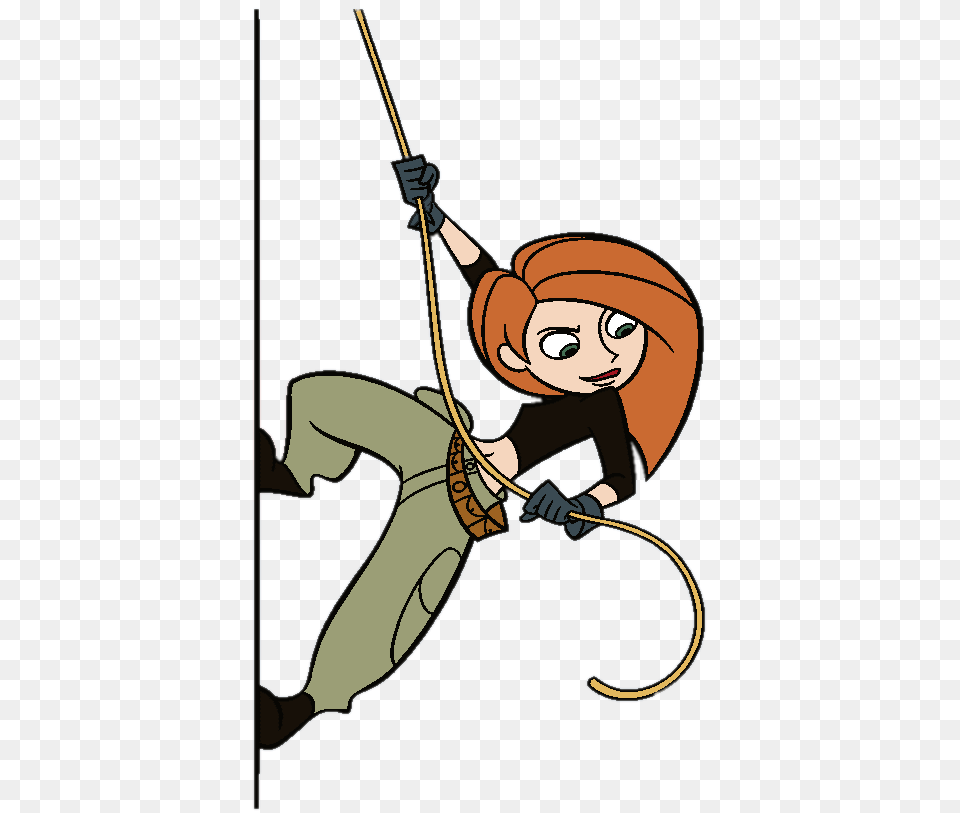 Kim Possible Climbing A Wall, Cleaning, Person, Face, Head Free Transparent Png