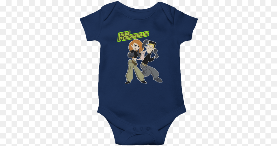Kim Possible Infant Bodysuit, Clothing, T-shirt, Person, Baby Png