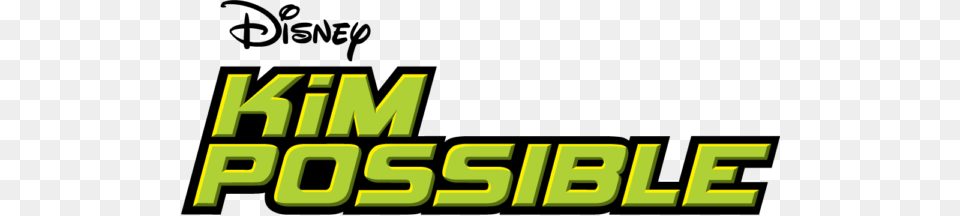 Kim Possible Logo, Green, Scoreboard Free Transparent Png