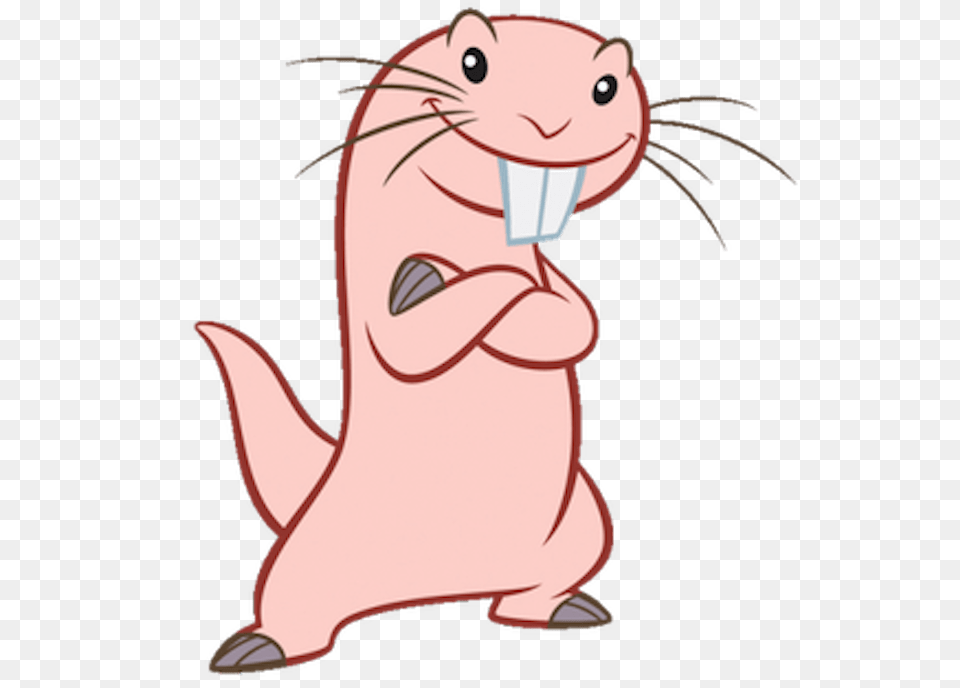 Kim Possible Rufus Paws Crossed, Animal, Mammal, Wildlife, Baby Png