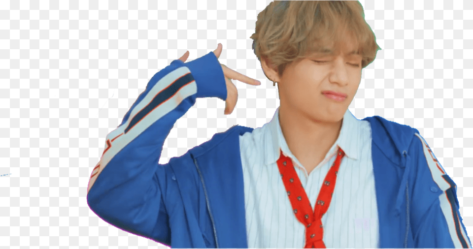 Kim Taehyung Dna Transparent Taehyung Bts Dna, Body Part, Finger, Hand, Person Png
