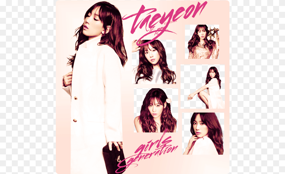 Kim Taeyeon Snsd Taeyeon Photo Pack, Adult, Person, Female, Coat Free Png