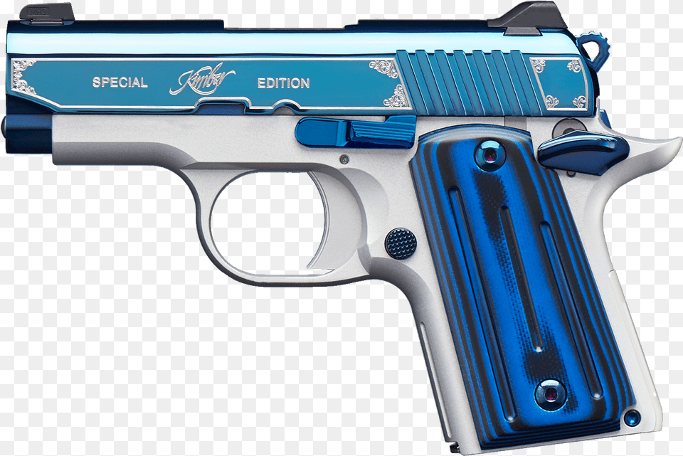 Kimber Micro 9 Sapphire, Firearm, Gun, Handgun, Weapon Free Transparent Png