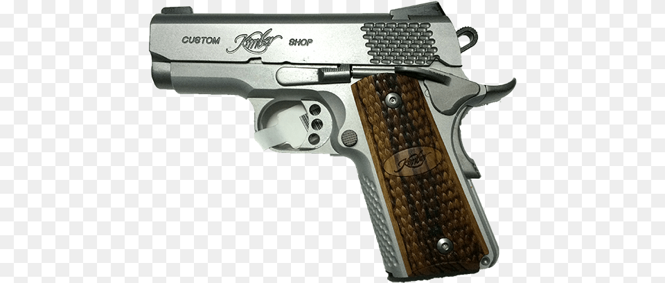 Kimber Stainless Ultra Raptor Background Trigger, Firearm, Gun, Handgun, Weapon Free Png