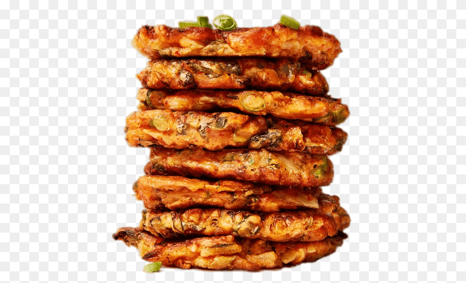 Kimchi Pancakes, Food, Fritters, Sandwich Png Image