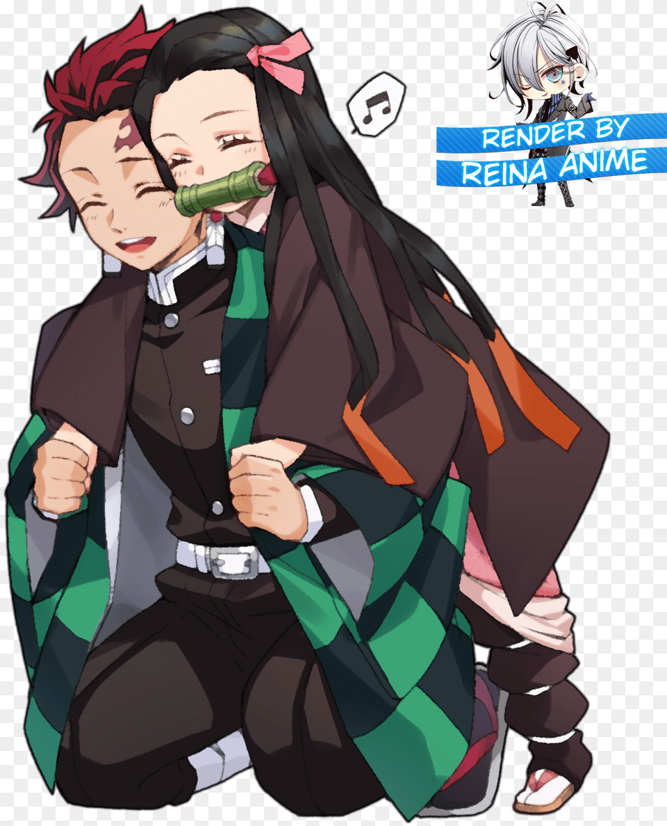 Kimetsunoyaiba Demonslayer Nezuko Tanjiro Zenitsu Nezuko Human Again, Book, Comics, Publication, Adult Free Transparent Png