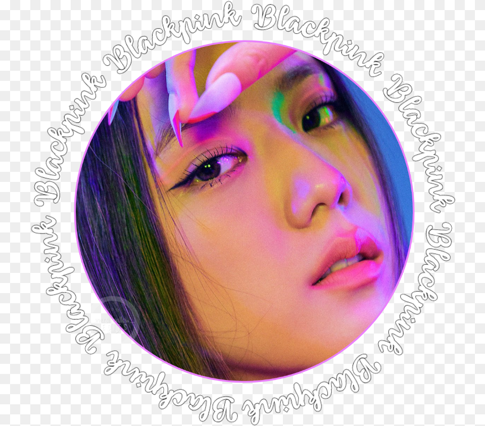 Kimjisoo Blackpink Sticker By Flavia Lisa Manoban 2020 How You Like, Face, Head, Person, Photography Png
