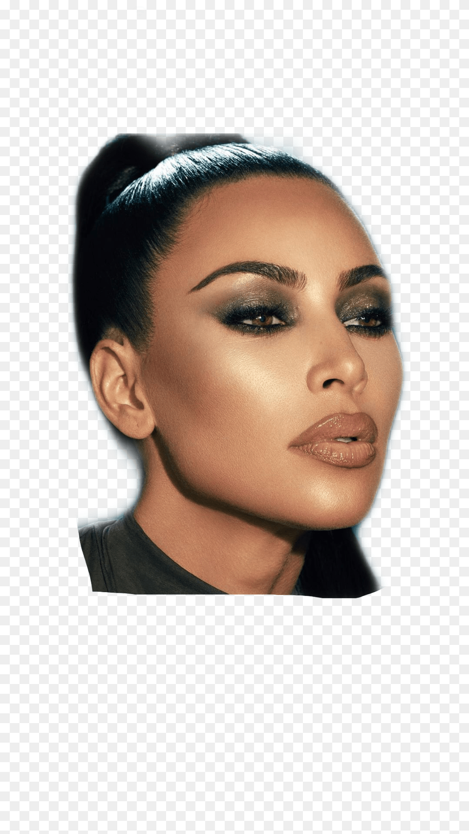 Kimkardashian Kim Kardashian Kardashians Kkw Kkwbeauty Eye Liner, Adult, Face, Female, Head Png
