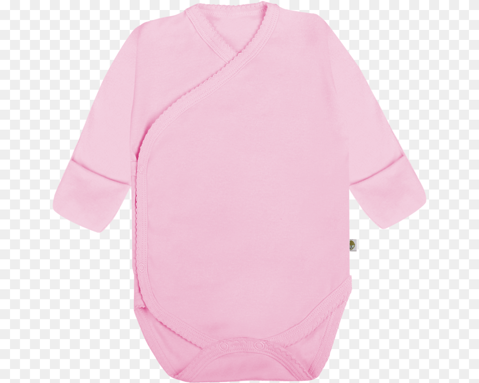 Kimono Bodysuit Long Sleeve With Reversible Mitten Sweater, Clothing, Long Sleeve, Knitwear, Fleece Png Image