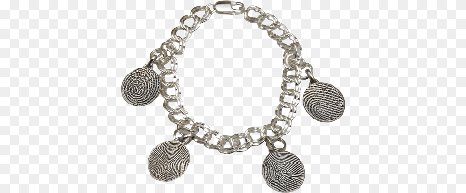 Kin Amp Pebble Baby Fingerprint Petite Oval Charm Bracelet, Accessories, Jewelry, Necklace Free Png Download