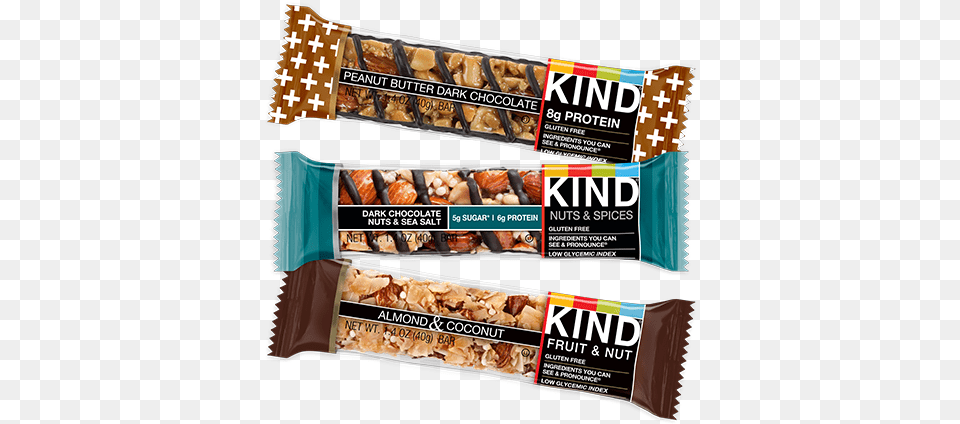 Kind Bars Kind Bars Peanut Butter Dark Chocolate Protein, Food, Sweets, Snack Free Png Download