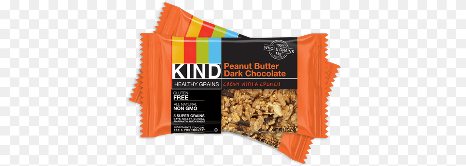 Kind Healthy Grains Bar Peanut Butter Dark Chocolate Box5 Kind Bar Blueberry Vanilla, Food, Grain, Granola, Produce Free Transparent Png