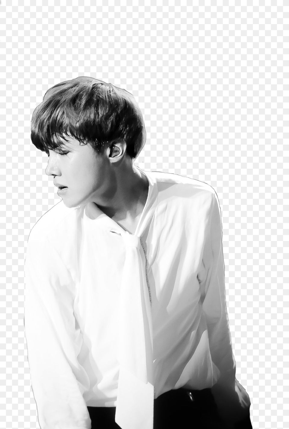 Kinda A Bad Transparent Pic But Oh Well Lol If You Jimin Black Hair Transparent, Adult, Shirt, Portrait, Photography Png