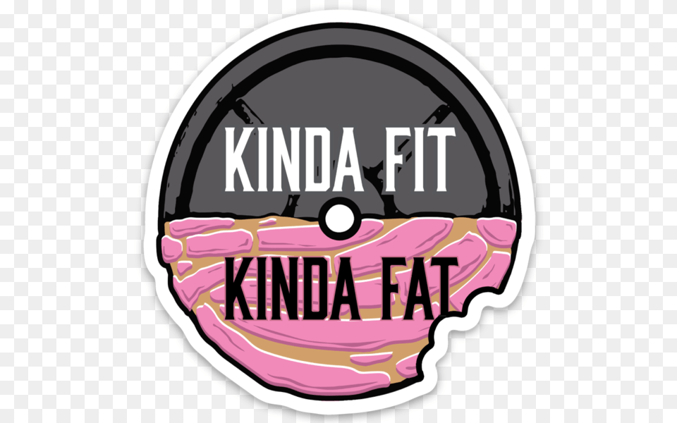 Kinda Fit Kinda Fat, Sticker, Clothing, Hardhat, Helmet Png Image