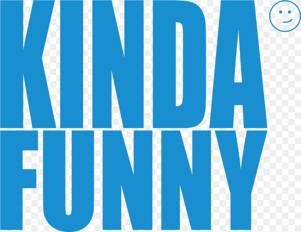 Kinda Funny Bold Text Logo 01 Funny Text, Book, Publication Free Png