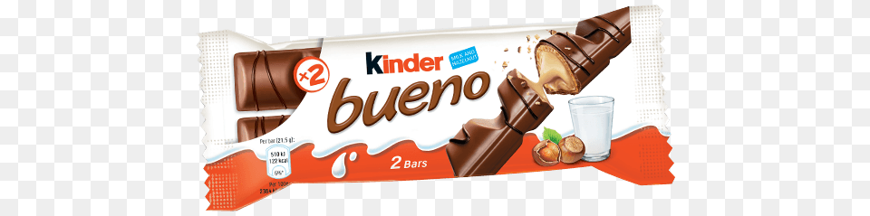 Kinder Bueno, Food, Sweets, Dairy, Cream Png Image