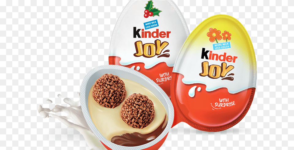 Kinder Joy Eggs Kinder Eggs, Food, Dairy, Ketchup, Cream Png Image