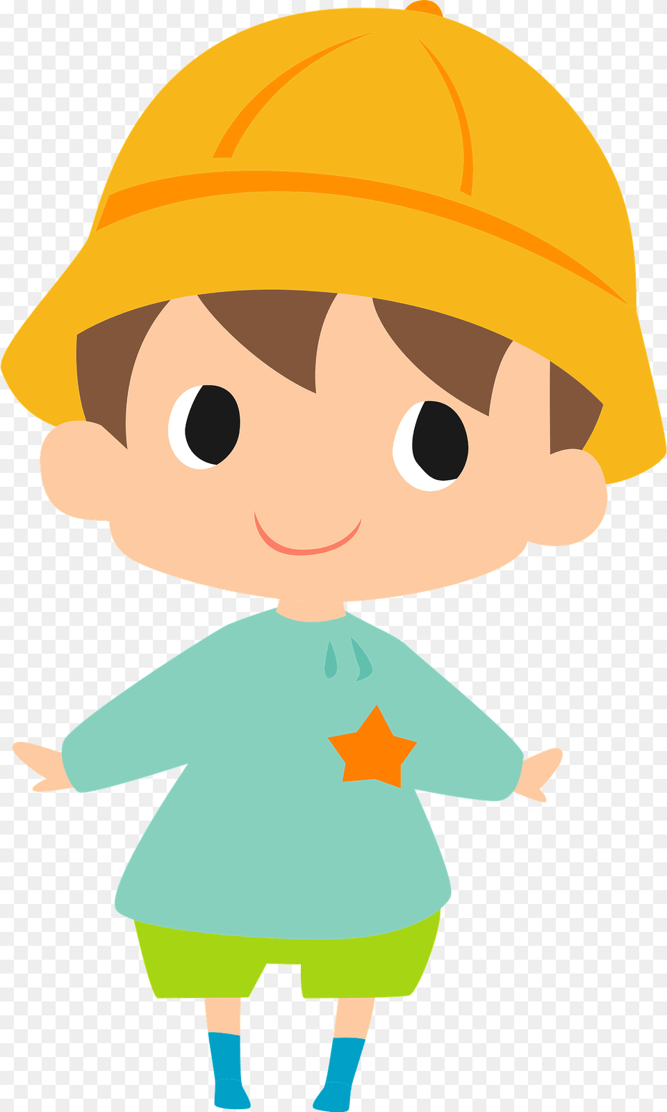 Kindergarten Boy Clipart, Clothing, Hardhat, Helmet, Coat Free Transparent Png