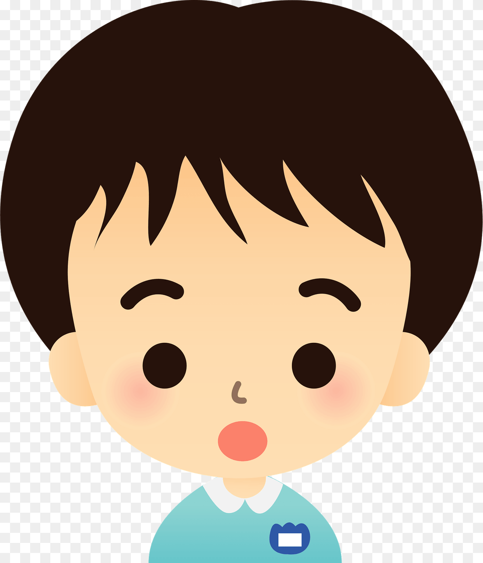 Kindergarten Boy Clipart, Baby, Person, Face, Head Png