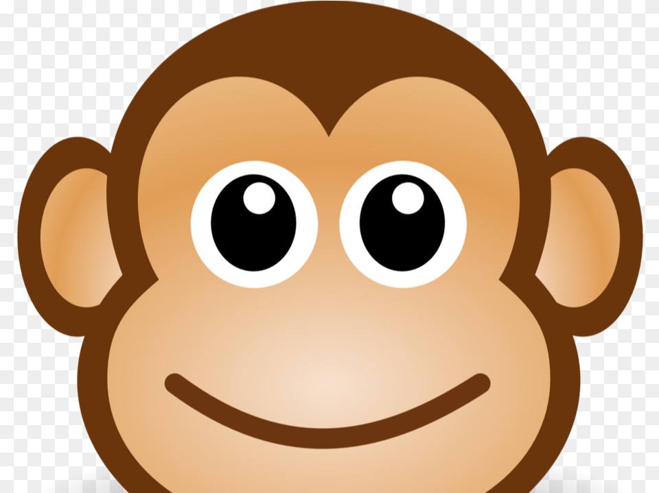 Kindergarten Clipart Computer Monkey Face Cartoon, Baby, Person, Animal, Mammal Free Png Download