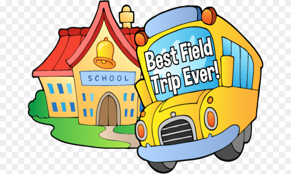 Kindergarten Field Trip Field Trip, Bus, Transportation, Vehicle, Bulldozer Free Png Download