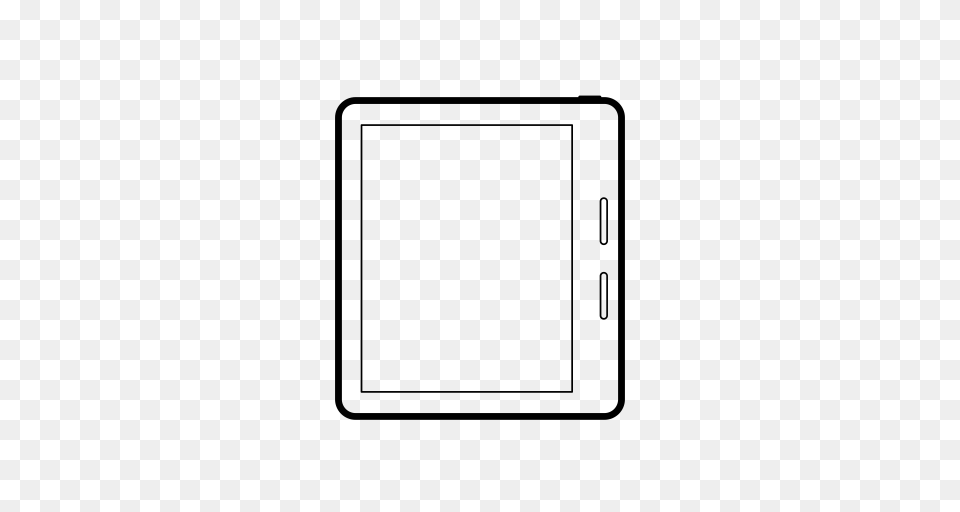 Kindle Amazon Kindle Ebook Icon With And Vector Format, Gray Free Png Download
