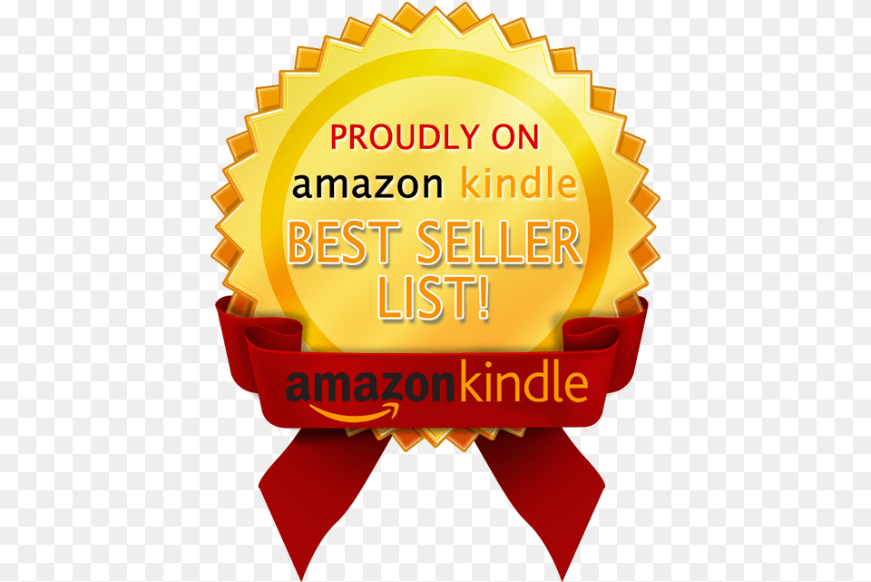 Kindle Best Seller Badge, Gold, Advertisement, Poster, Dynamite Png Image