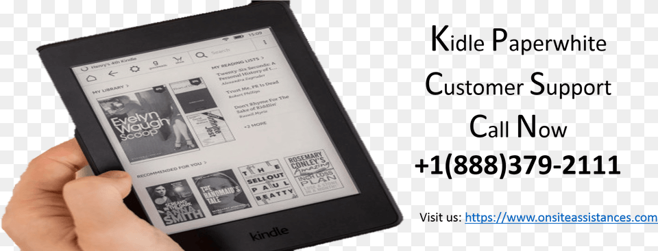Kindle Paperwhite Customer Support Gadget, Computer, Electronics, Tablet Computer, Person Png