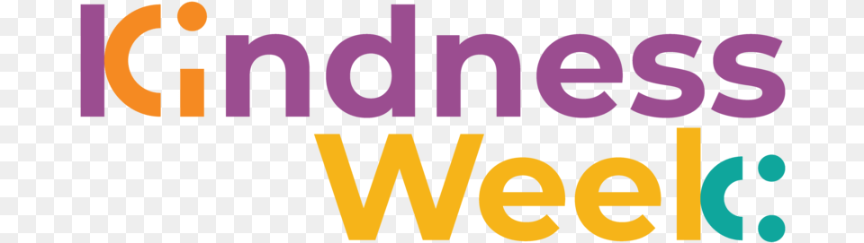 Kindness Week Logo Colour Graphic Design, Text Png Image