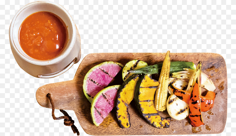 Kinds Of Assorted Seasonal Vegetables Served With Chutney, Food, Food Presentation, Meal, Lunch Free Png