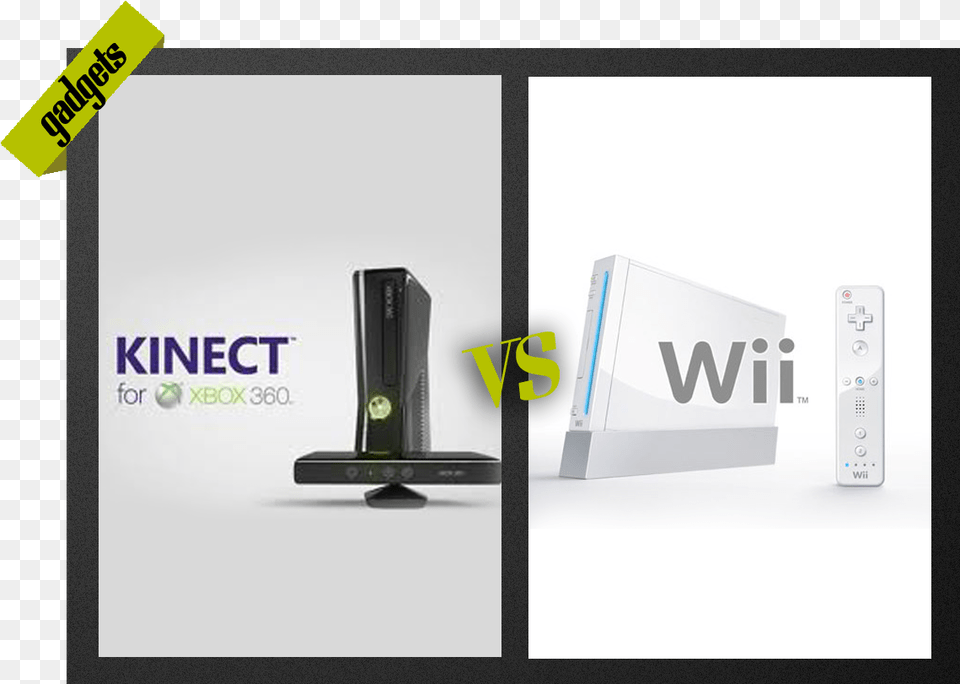 Kinect Vs Wii, Electronics, Hardware, Modem, Computer Hardware Png