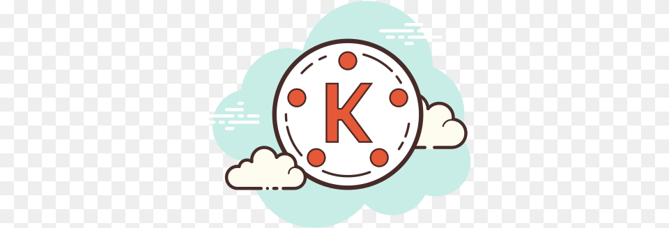 Kinemaster Icon U2013 And Vector Shazam App Icon Aesthetic Cloud, Analog Clock, Clock, Ammunition, Grenade Free Png Download