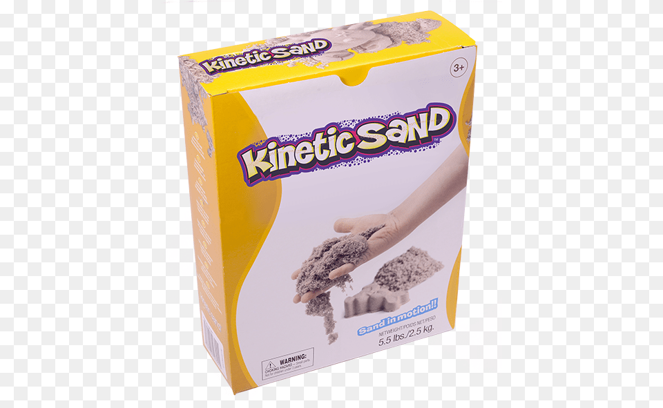 Kinetic Sand Natural Kinetic Sand Relevant Play, Powder, Baby, Person Free Png