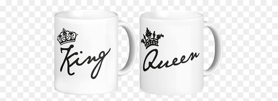King Amp Queen Couple Mugs Coffee Cup, Beverage, Coffee Cup Free Png