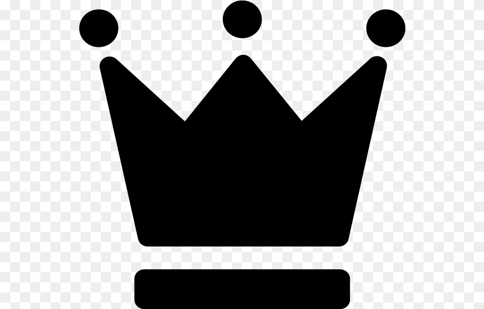 King And Queen Crown Icon, Gray Free Png Download