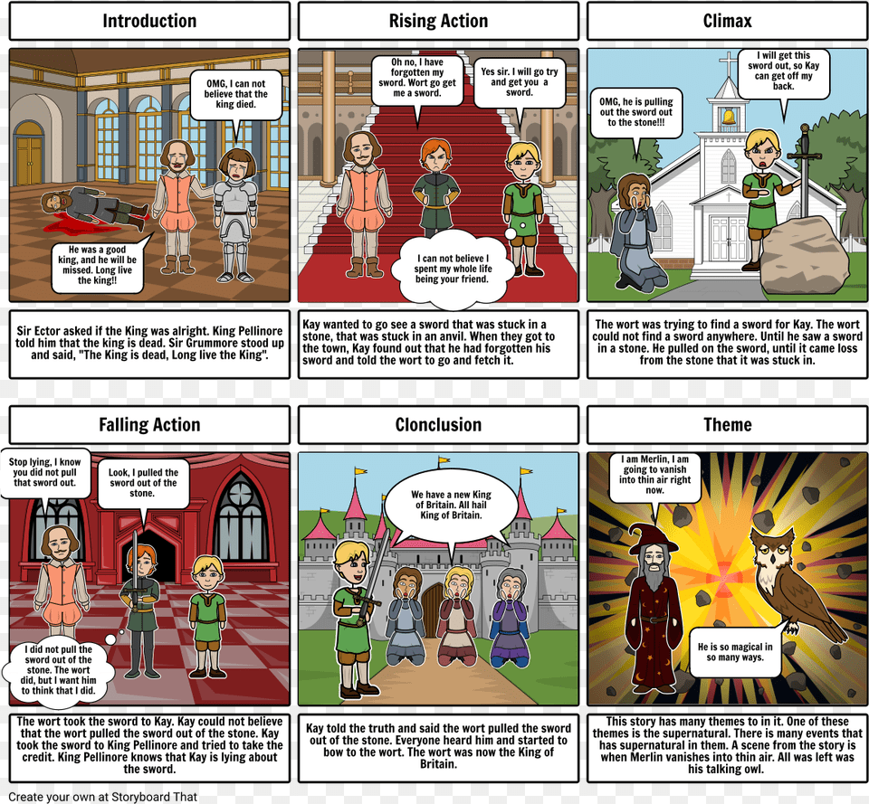 King Arthur Glorious Revolution Comic Strip, Book, Comics, Publication, Person Free Transparent Png