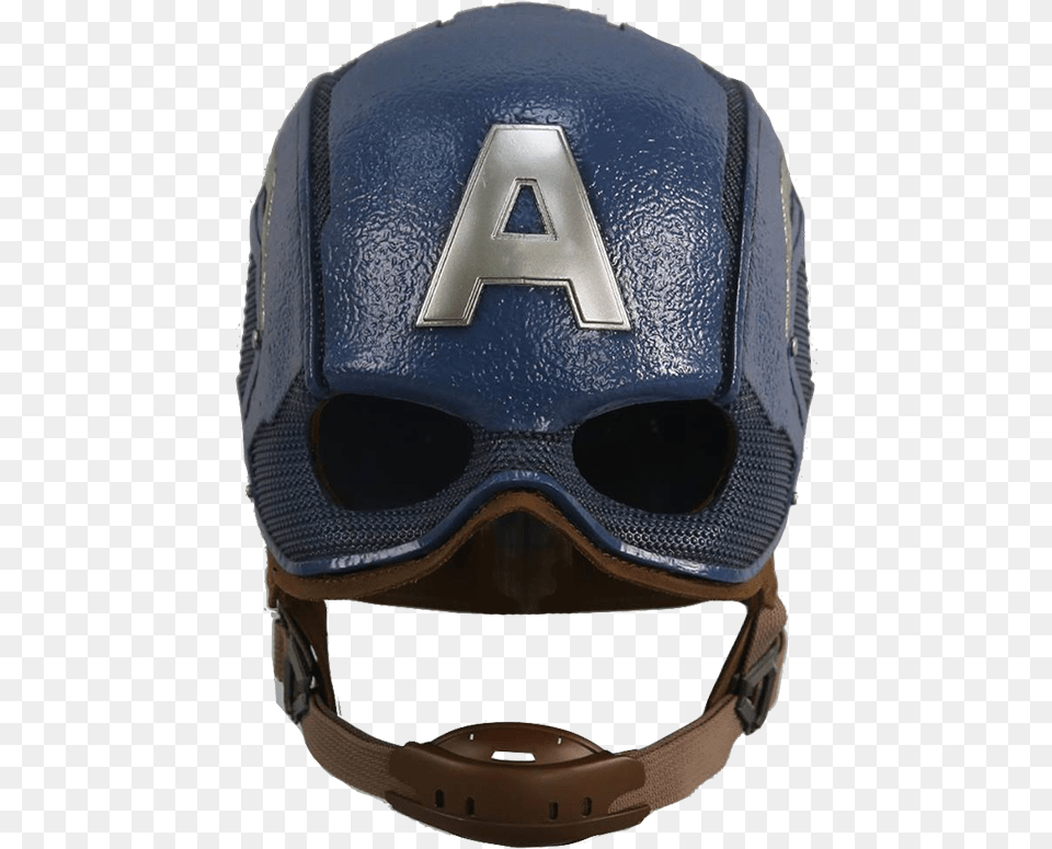 King Arts Captain America Helmet Replica Toyslife King Arts 1 1 Captain America Helmet, Crash Helmet, American Football, Football, Person Free Transparent Png
