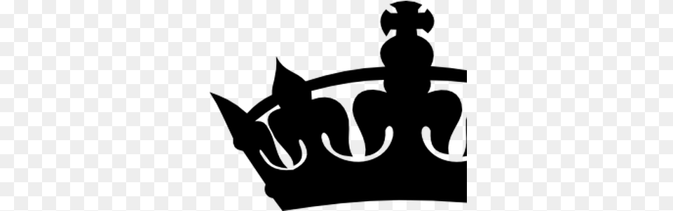 King Black And White Crown Queen Crown Clipart Transparent Background, Gray Png