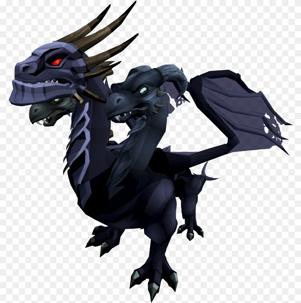 King Black Dragon The Runescape Wiki Runescape King Black Dragon, Helmet, Adult, Female, Person Free Png Download