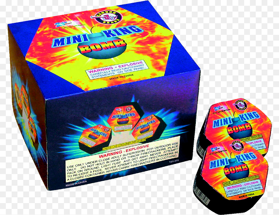 King Bomb Firework, Box, Gum Free Transparent Png
