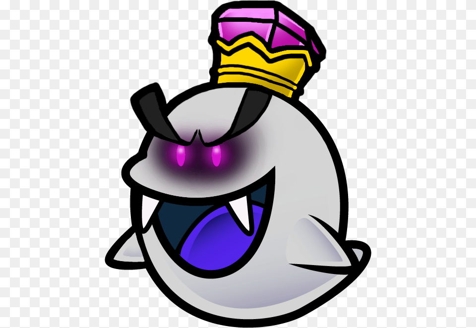 King Boo Pmtmf Rey Boo Paper Mario, Person Free Png