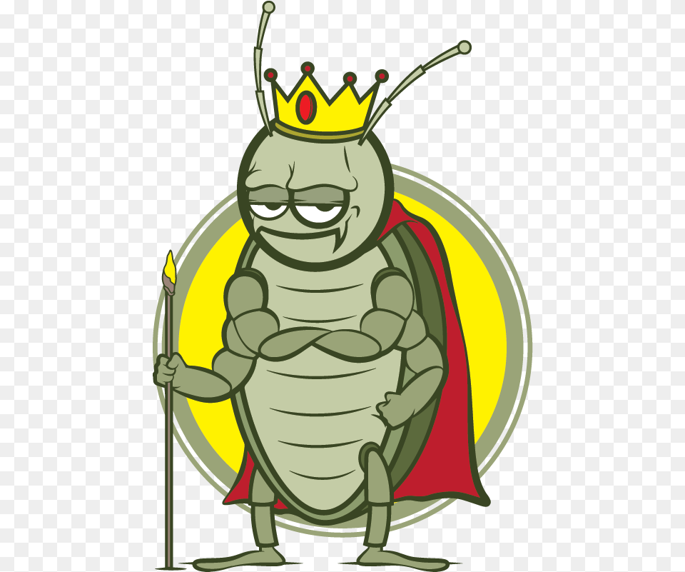 King Bugs Pest Control Corp King Of The Cockroaches, Animal, Person, Face, Head Free Png