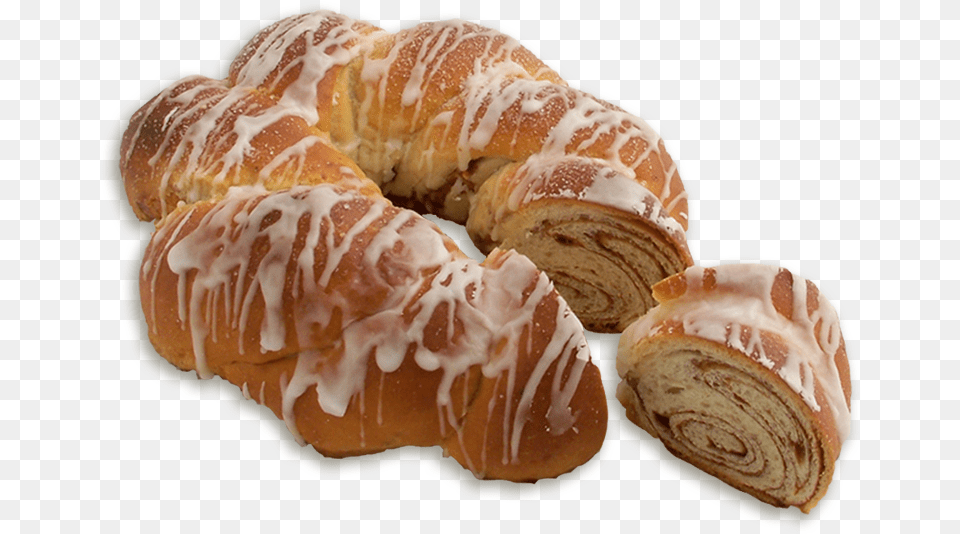 King Cake Hefekranz, Bread, Dessert, Food, Pastry Free Png